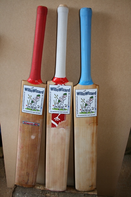 Willow wizard repaired cricket bats like new.