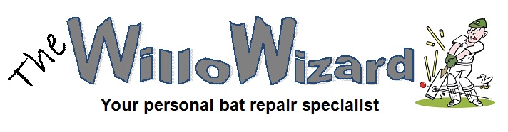 Don't despair the WilloWizard can repair your cricket bat. Postal service is available.